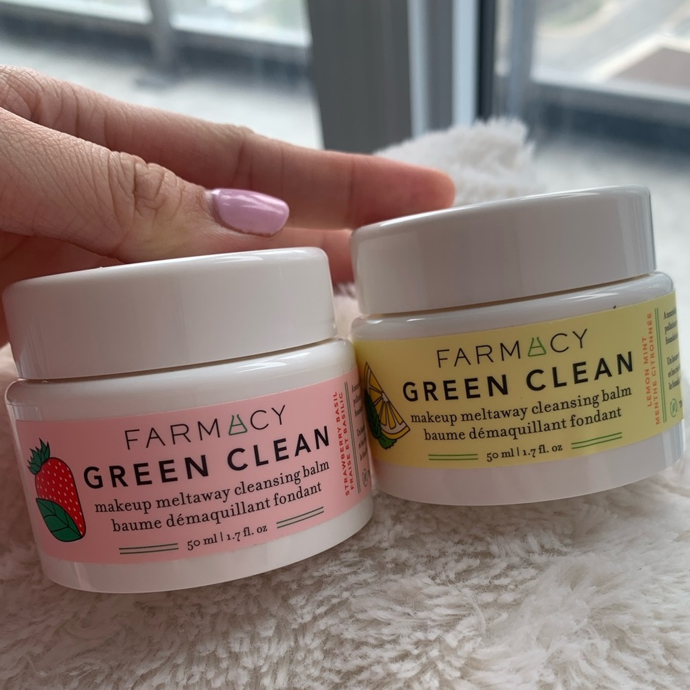 Farmacy Green Clean makeup meltaway cleansing balm